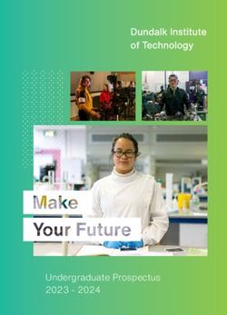 Make Your Future - Dundalk Institute of Technology - Undergraduate Prospectus 2023-2024