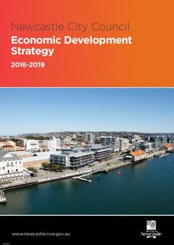 Newcastle City Council Economic Development Strategy 2016-2019 - www.newcastle.nsw.gov.au - City of Newcastle