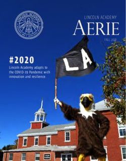 #2020 LINCOLN ACADEMY - FALL 2020