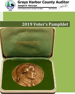 2019 Voter's Pamphlet - Grays Harbor County