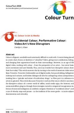 Accidental Colour, Performative Colour: Video Art's New Disruptors - T&uuml;bingen Open ...