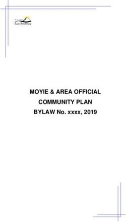 MOYIE & AREA OFFICIAL COMMUNITY PLAN - BYLAW No. xxxx, 2019