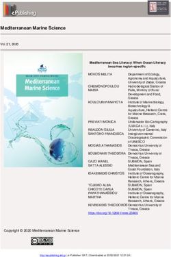 Mediterranean Marine Science - SUBMON