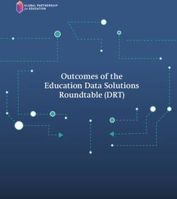 Outcomes of the Education Data Solutions Roundtable (DRT)
