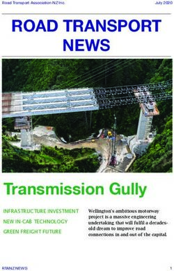 ROAD TRANSPORT NEWS - Transmission Gully - Road Transport Association NZ