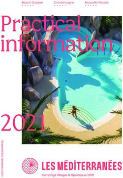 2021 PRACTICAL INFORMATION BEACHGARDEN CHARLEMAGNE NOUVELLEFLORIDE - SECUREHOLIDAY.NET