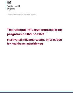 The national influenza immunisation programme 2020 to 2021 - Inactivated influenza vaccine information for healthcare practitioners - Gov.uk
