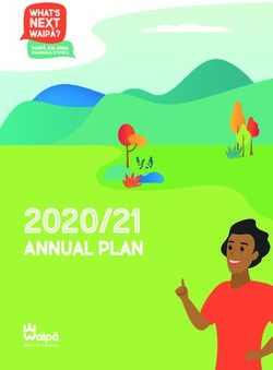 2020/21 ANNUAL PLAN - Waipa District Council