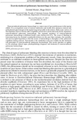 Exercise-induced pulmonary haemorrhage in horses - review - Acta ...