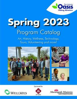 Spring 2023 Program Catalog - Art, History, Wellness, Technology, Tours, Volunteering and more! - San Antonio Oasis