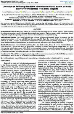 Detection of multidrug-resistant Salmonella enterica subsp. enterica serovar Typhi isolated from Iraqi subjects