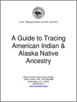 American Indian & BA Guide to Tracing - Alaska Native Ancestry