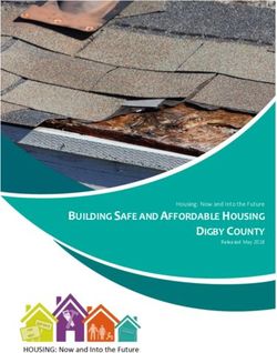 BUILDING SAFE AND AFFORDABLE HOUSING DIGBY COUNTY - Housing: Now and Into the Future - Digby and Area ...
