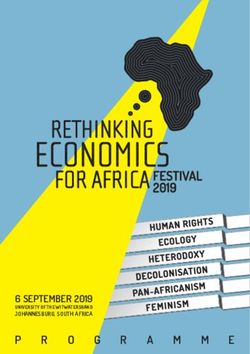 6 SEPTEMBER 2019 - Institute for Economic Justice