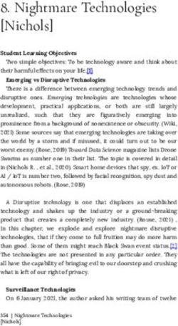 Nightmare Technologies Nichols - New Prairie Press