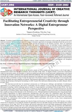 Facilitating Entrepreneurial Creativity through Innovation Networks: A Digital Entrepreneur Perspective