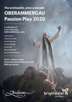 OBERAMMERGAU Passion Play 2020 - The unmissable, once-a-decade - Andante Travel