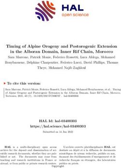 Timing of Alpine Orogeny and Postorogenic Extension in the Alboran Domain, Inner Rif Chain, Morocco