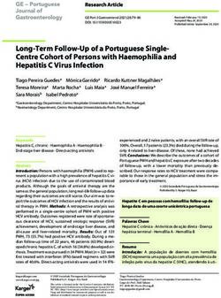 Long-Term Follow-Up of a Portuguese Single-Centre Cohort of Persons with Haemophilia and Hepatitis C Virus Infection - APEF