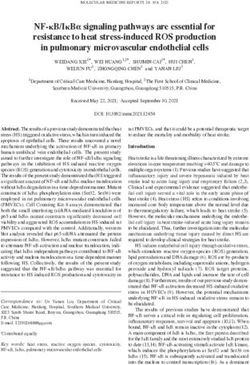 NF ΚB/IΚBΑ SIGNALING PATHWAYS ARE ESSENTIAL FOR RESISTANCE TO HEAT STRESS INDUCED ROS PRODUCTION IN PULMONARY MICROVASCULAR ENDOTHELIAL CELLS