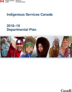 Indigenous Services Canada 2018-19 Departmental Plan - Canada.ca