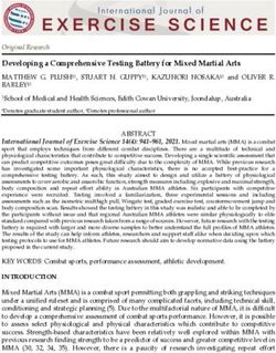 Developing a Comprehensive Testing Battery for Mixed Martial Arts