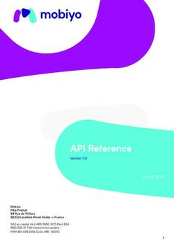 API Reference 5 Aout 2019 - Mobiyo