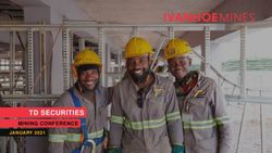 TD SECURITIES MINING CONFERENCE - Ivanhoe Mines Ltd.