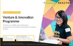 Venture & Innovation Programme - A hands-on, online career discovery programme for students interested in startups & tech