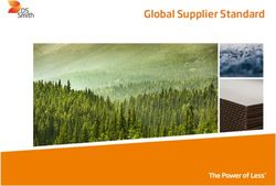 Global Supplier Standard - DS Smith