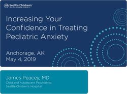 Increasing Your Confidence in Treating Pediatric Anxiety - Anchorage, AK May 4, 2019