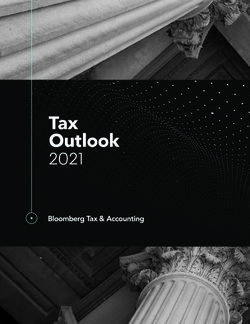 Tax Outlook 2021 - Bloomberg Professional Services MENU