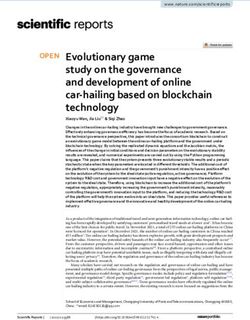 Evolutionary game study on the governance and development of online car hailing based on blockchain technology