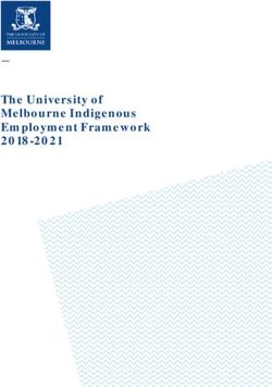 The University of Melbourne Indigenous Employment Framework 2018-2021 - Identifier-second line - The University of ...