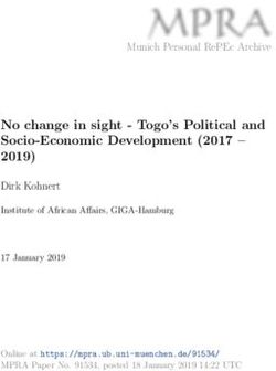 MPRA - Munich Personal ...