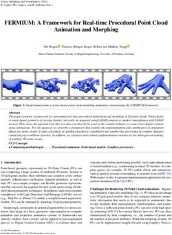 FERMIUM: A Framework for Real-time Procedural Point Cloud Animation and Morphing