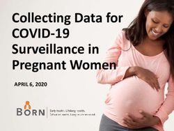 Collecting Data for COVID-19 - APRIL 6, 2020