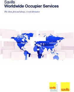 Savills Worldwide Occupier Services - The client, first and always. A real alternative