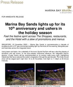 Marina Bay Sands lights up for its 10th anniversary and ushers in the holiday season