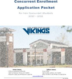 Concurrent Enrollment Application Packet - Carl Albert State ...