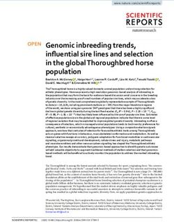 Genomic inbreeding trends, influential sire lines and selection in the global Thoroughbred horse population - Plusvital