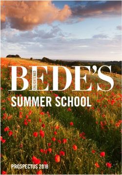PROSPECTUS 2018 - Bede's Summer School