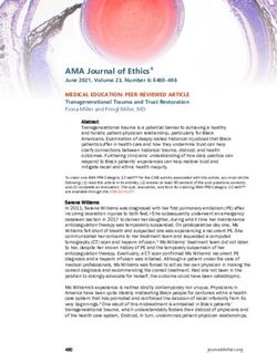 AMA Journal of Ethics - AMA Journal of Ethics