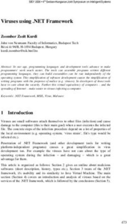 Viruses using .NET Framework - Zsombor Zsolt Kurdi