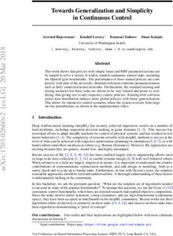 Towards Generalization and Simplicity in Continuous Control