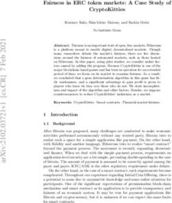 Fairness in ERC token markets: A Case Study of CryptoKitties