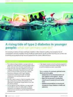 A rising tide of type 2 diabetes in younger - Bpac NZ