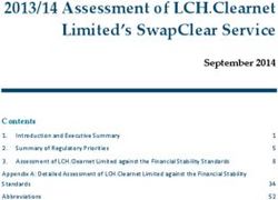 2013/14 Assessment of LCH.Clearnet Limited's SwapClear Service