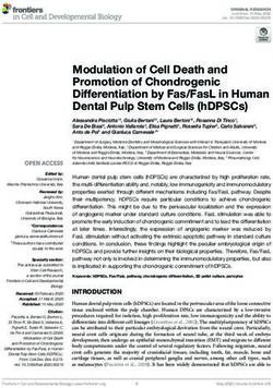 Modulation of Cell Death and Promotion of Chondrogenic Differentiation by Fas/FasL in Human Dental Pulp Stem Cells (hDPSCs) - Frontiers