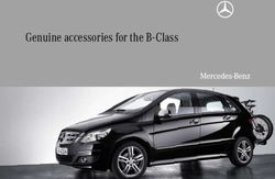 Genuine accessories for the B-Class